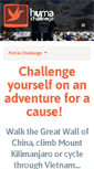 Mobile Screenshot of humacharitychallenge.com